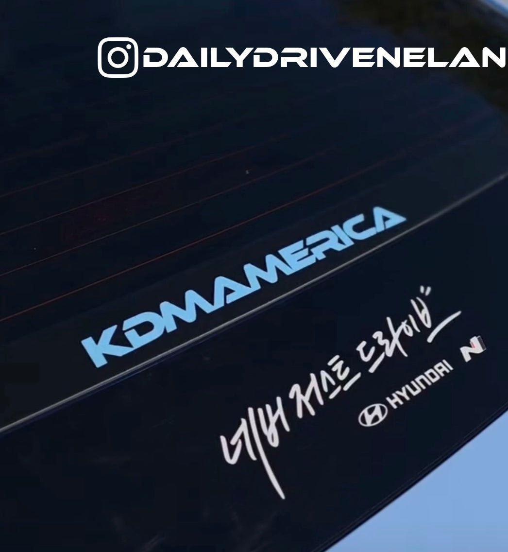 kdmamerica decal (10.5”)