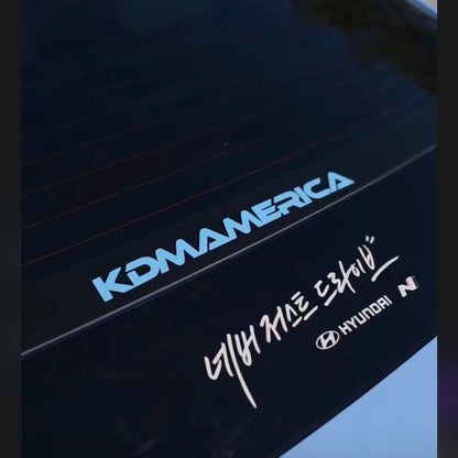 kdmamerica decal (10.5”x 2”)