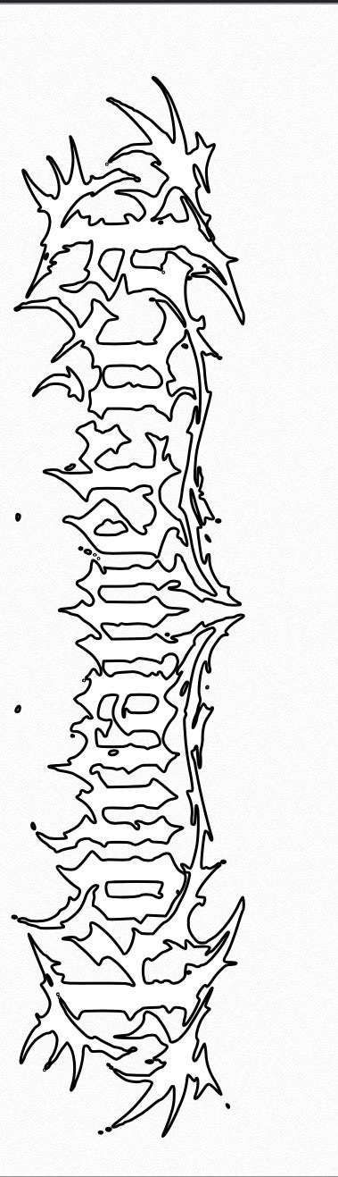 kdma gothic decal