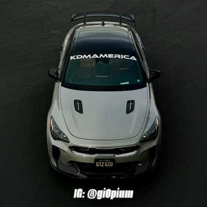 KDMAMERICA FULL WINDSHIELD BANNER 42”+