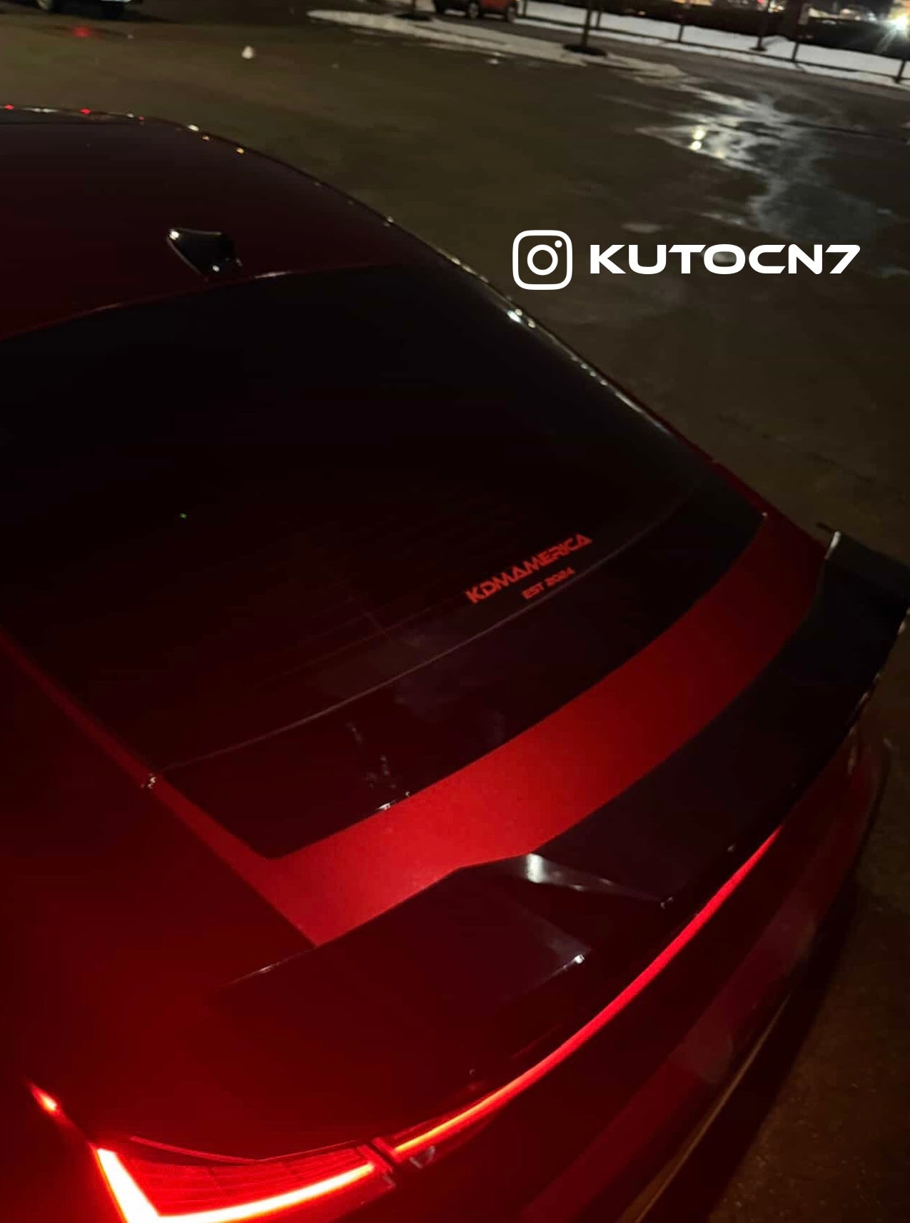 kdmamerica decal (10.5”)