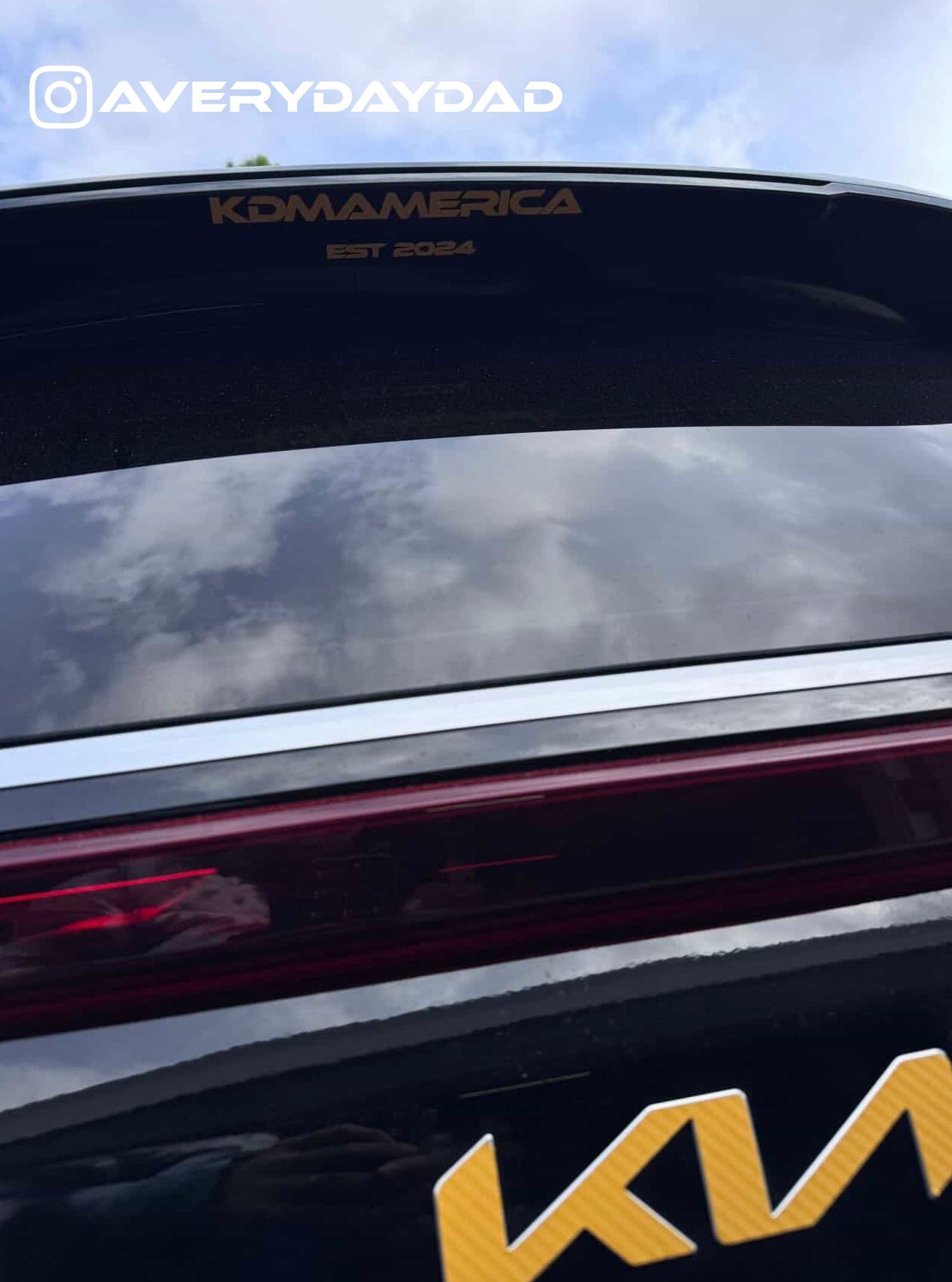 kdmamerica decal (10.5”)