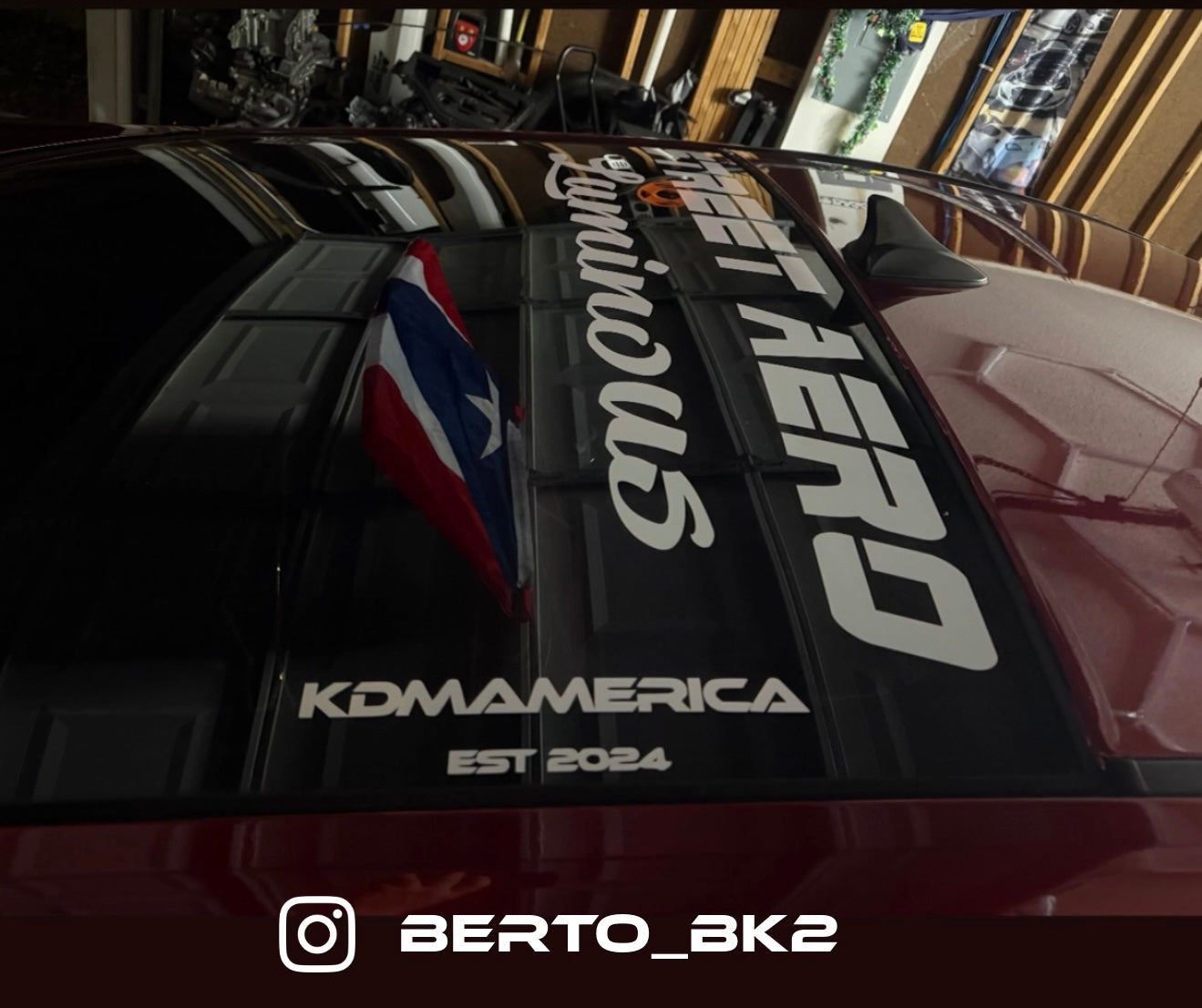 kdmamerica decal (10.5”)