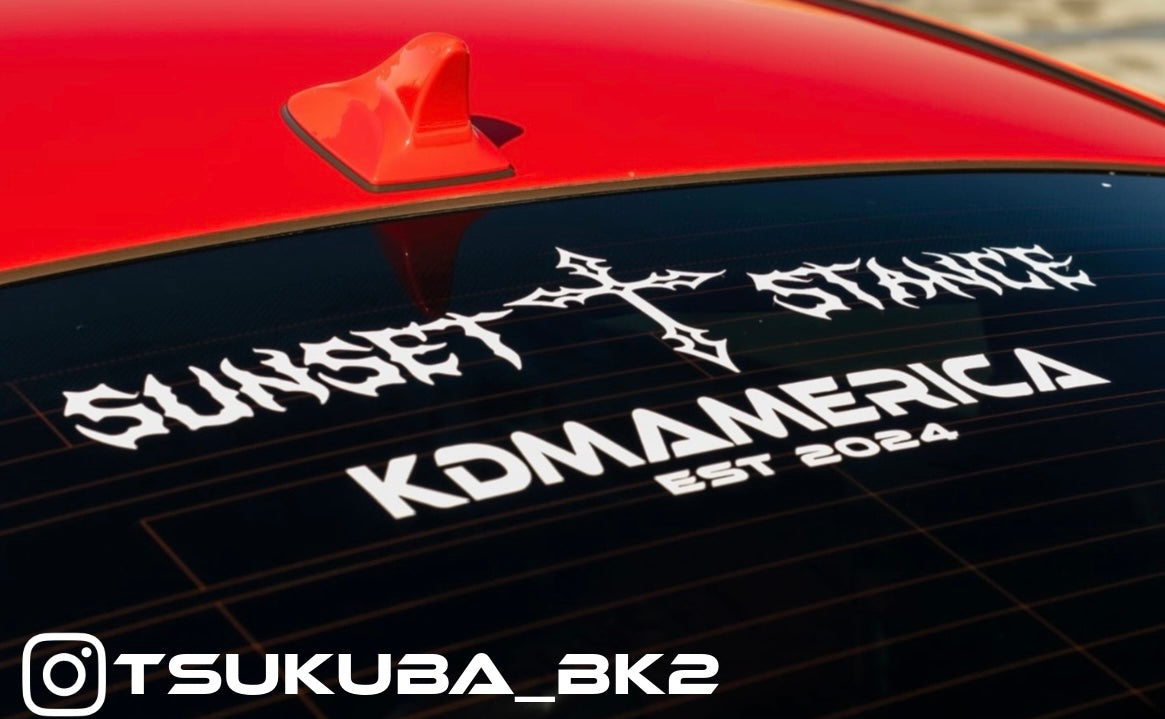 kdmamerica decal (10.5”)