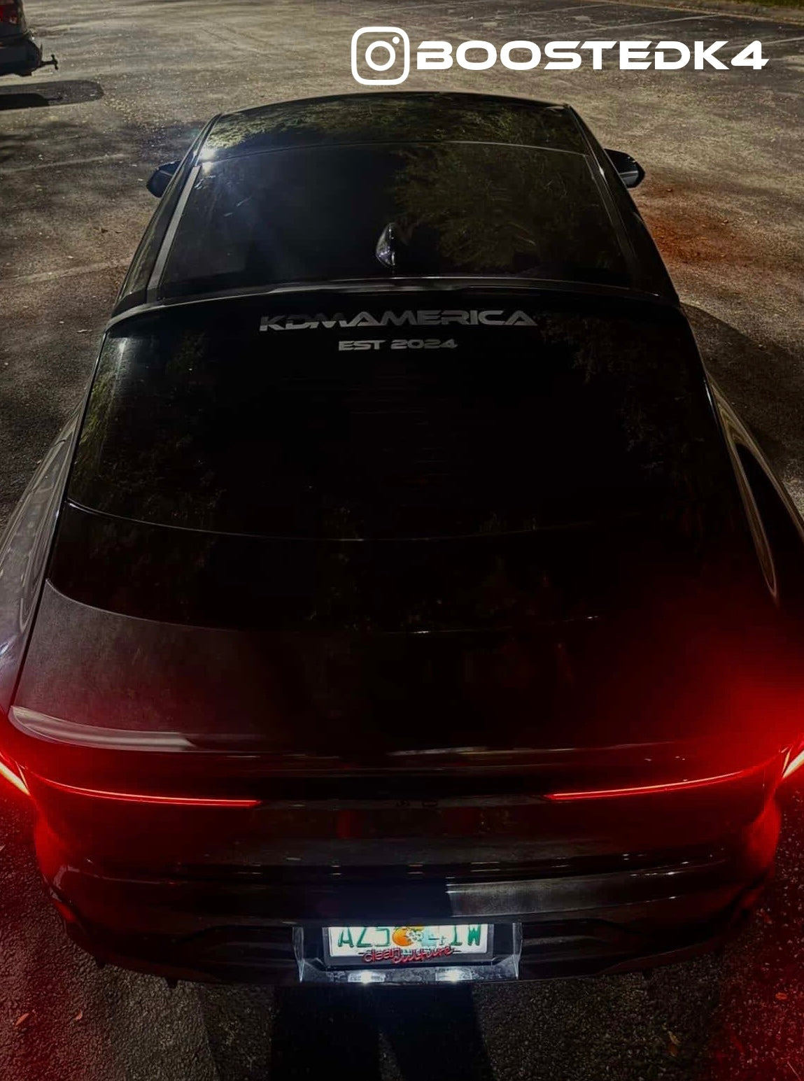 kdmamerica front/rear banner (22.5")