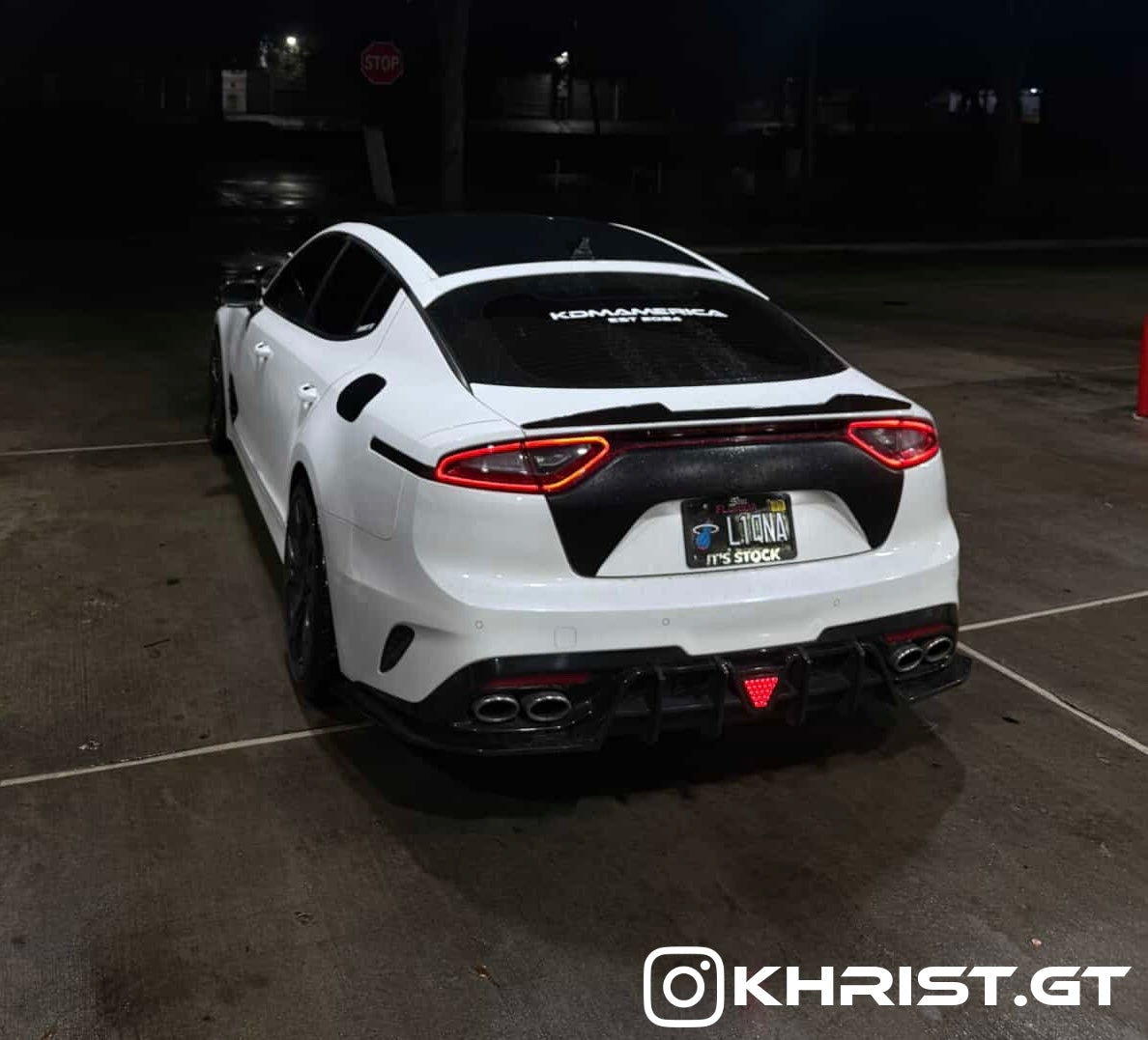 kdmamerica front/rear banner (22.5")